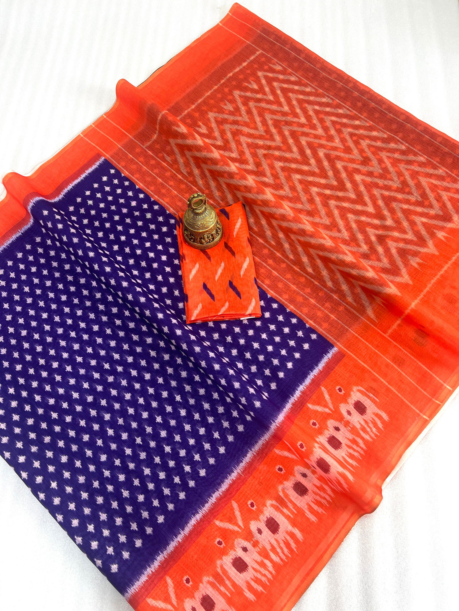 MG 414 Plain Linen Digital Printed Non Catalog Sarees Wholesale Suppliers In Mumbai